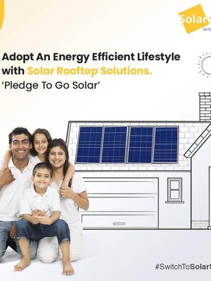 Adopt an energy-efficient lifestyle with my solar rooftop solutions. I encourage everyone to take the pledge to go solar for a brighter future.