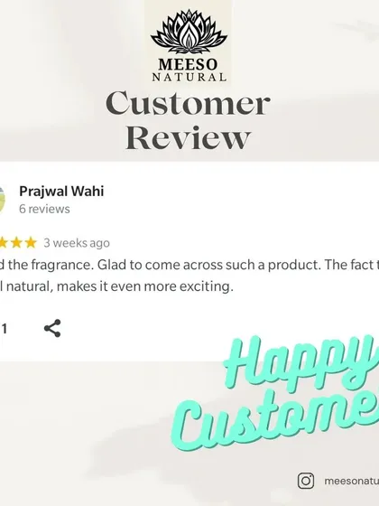 Your feedback means the world to me. I love hearing from happy customers who enjoy the natural fragrances and gentle quality of my handmade products.