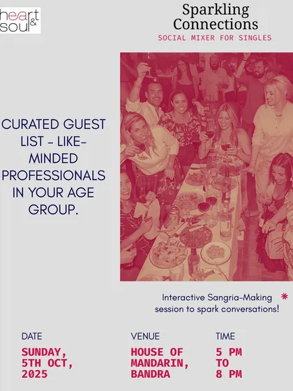 The promise of every event: a curated guest list of like-minded professionals in your age group. This ensures you're meeting people who are on the same page.