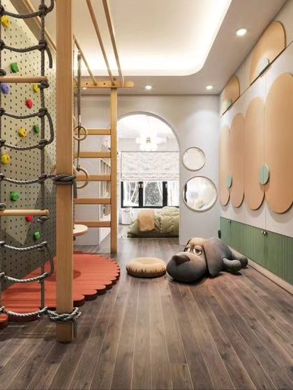 Dreaming in Colors & Textures - Modular Interiors & Room Renovation Imaginative Kids' & Teen Rooms photo 14