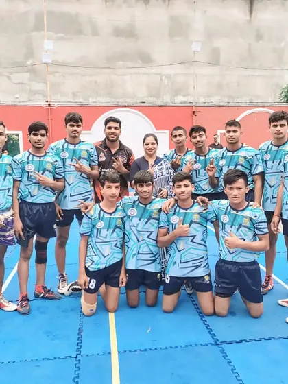 A group photo with my team on the mat. We train as a unit and we win as a unit.