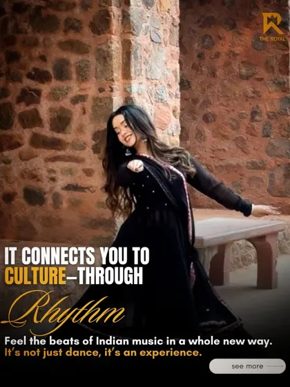 It connects you to culture through rhythm. Feel the beats of Indian music in a whole new way.