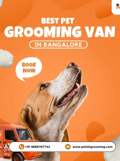 Petish Grooming - Mobile Grooming for Dogs & Cats Our Mobile Spa Van photo 5