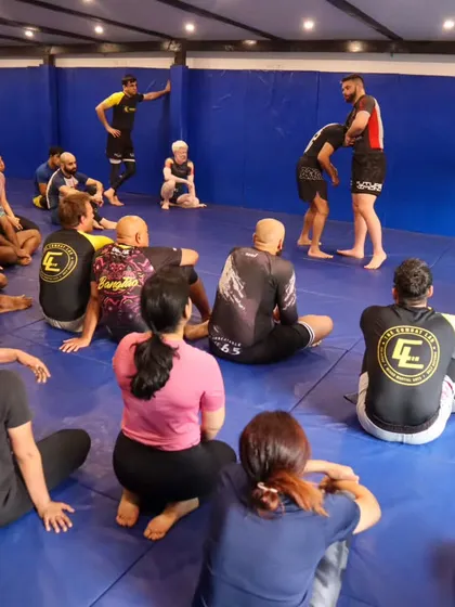 A shot from Day 2 of the Mike Murrell seminar. We had members from ages 11 to 50 attending and learning together.