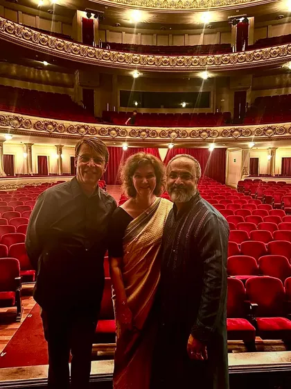 Humbled by five standing ovations at the Theatro Municipal in Rio. We worked hard on our orchestral piece, and to see it received with such love was incredibly rewarding.
