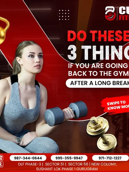 Coming back to the gym after a long break? This guide introduces three key things to do to ease back in safely and effectively.