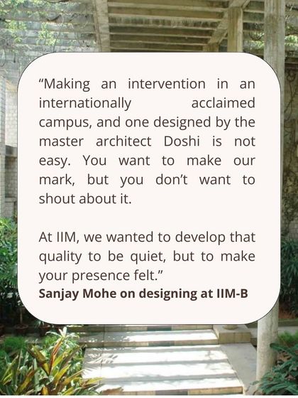 Mindspace - Educational & Institutional Architecture IIM Bangalore: A Legacy Continued photo 43