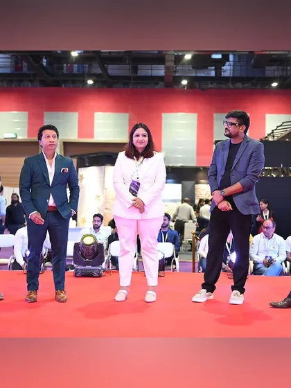 Our directors on stage during the D-arc awards ceremony. It was an honor to be part of an event that recognizes outstanding achievements in architecture and design.