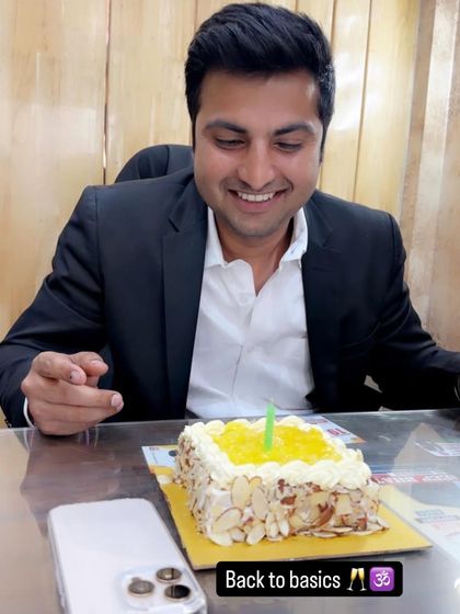 A simple birthday celebration at the office. I am grateful for my wonderful team.