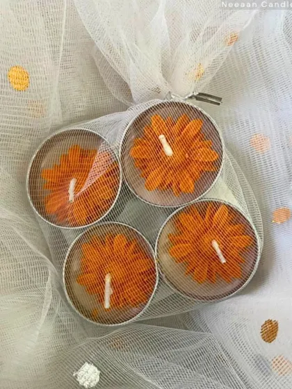 Little lights, big charm. These adorable succulent tealight candles are perfect for gifts, decor, or just a cozy vibe.