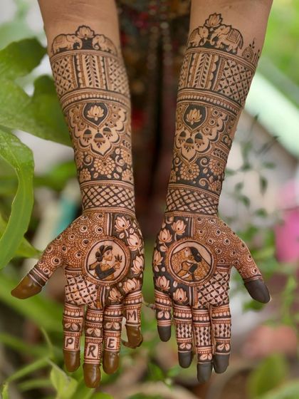 Mitali - Bridal Mehendi Custom Story & Portrait Mehendi photo 13