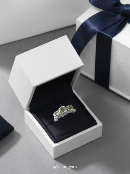 Within this box rests a promise of love, commitment, and eternity. A solitaire diamond's radiance speaks for itself, holding a story yet to unfold.