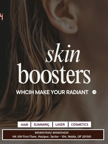 Skin Boosters are the secret to making your skin truly radiant. These micro-injections of hyaluronic acid and nutrients give your skin a powerful dose of hydration and revitalization.