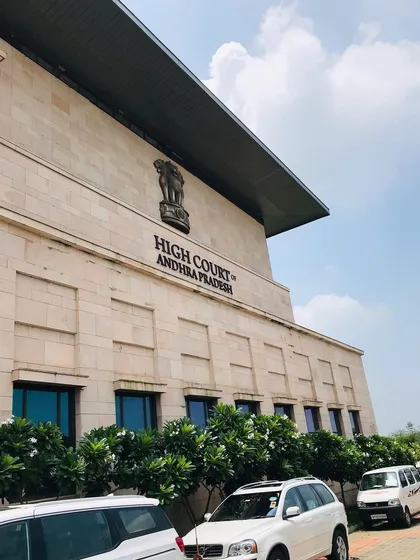The magnificent building of the High Court of Andhra Pradesh. Each court visit across the country adds to my experience and resolve.