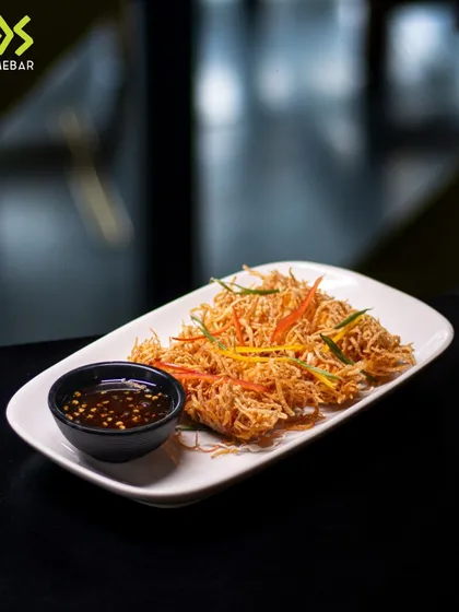 A new star on our menu. The Threaded Paneer Crunch is crispy on the outside and tender on the inside.