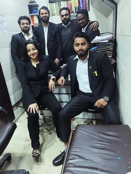 A group photo with my team in our office. This is the core group that provides dedicated support on all family law matters.