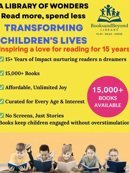 (Hero Media) Welcome to a library of wonders, right at your doorstep. We provide over 15,000 books and a huge variety of toys, making reading and play affordable and clutter-free. It's our mission to help kids engage with stories, not screens.