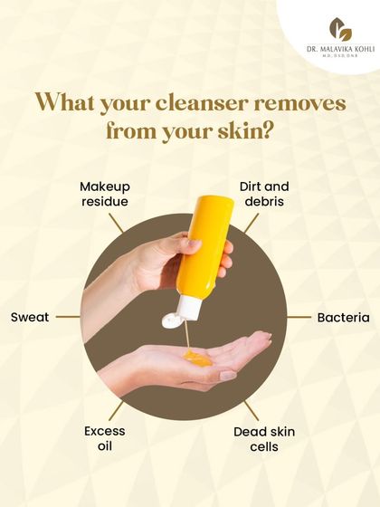 A cleanser's role is foundational in any skincare regimen. It removes not just makeup residue but also accumulated dirt, sweat, excess oil, bacteria, and dead skin cells, creating a clean slate for your other products to work effectively.