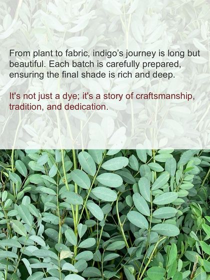 From plant to fabric, indigo's journey is long but beautiful. Each batch is carefully prepared to ensure the final shade is rich and deep. It’s a story of craftsmanship and dedication.
