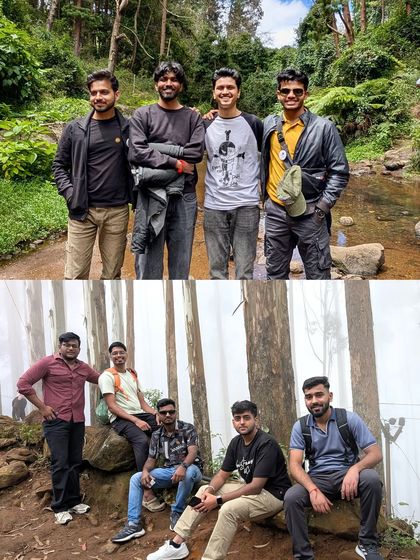 Friends made on the trip. Our backpacking adventures are a great way to meet like-minded people.