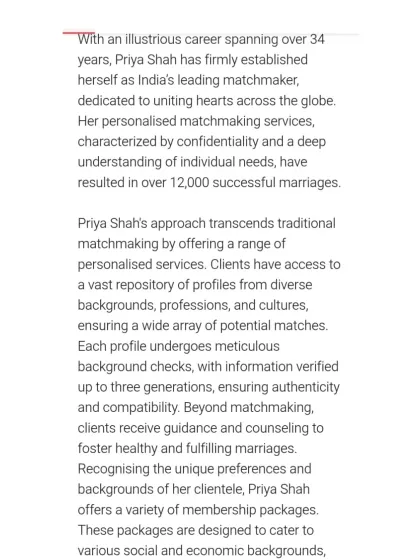The Times of India, Etimes, and Times Ascent have chronicled my journey extensively, from receiving the Inspiring Entrepreneur Award to being ranked among the world's top 3 elite matchmakers. These articles detail my philosophy of creating 'organic connections' and building a heritage institution for arranged love marriages.