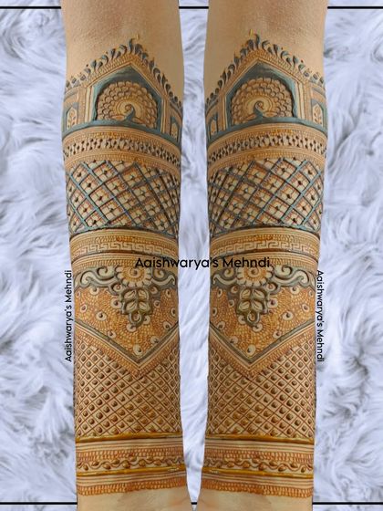 Celebrating Motherhood: Baby Shower Mehndi photo 6