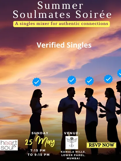 Highlighting the 'Verified Singles' aspect is crucial. It gives attendees peace of mind, knowing they are entering a safe and curated space.