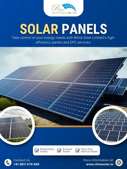I offer a range of photovoltaic panels, including bi-facial and mono perc half-cut panels. This variety ensures that I can provide the perfect high-performance, long-life solution for any season or environment.