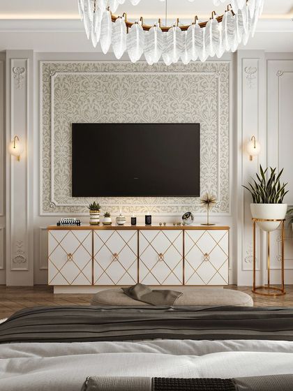 Houzlook - Full Home Interior Design & Turnkey Execution Serene & Stylish Bedrooms photo 13