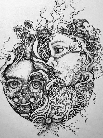 Ankita Bhattacharya - Tattoo Design Surreal & Symbolic Designs photo 63