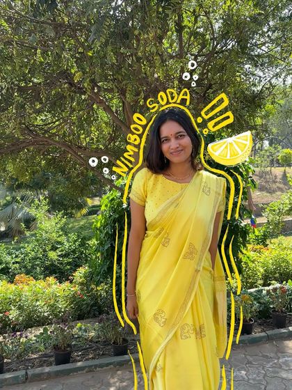 Vaishnavi Patel - Custom Photo & Video Art Saree Love & Festive Doodles photo 36