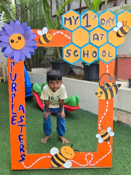 Purple Asters - Preschool & Daycare Making Memories: Special School Days photo 8