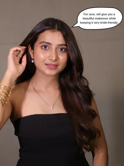When a bride-to-be asks for a makeover that's beautiful but still feels like her, we deliver. This look features soft waves and natural, glowing makeup perfect for any pre-wedding event.
