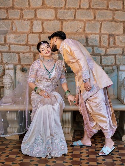 Padma Nandivada - Custom Groom's Wear Design Elegant Sherwanis & Modern Kurtas photo 14