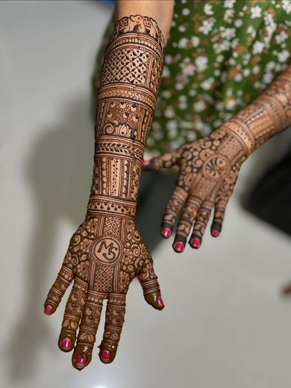 Mitali - Mehendi for Special Occasions Exquisite Bridal Mehendi photo 87