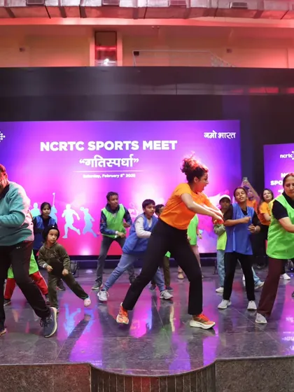 Fun and fitness at the NCRTC Sports Meet. It was great to see employees of all ages participating with such enthusiasm in our dance fitness session.