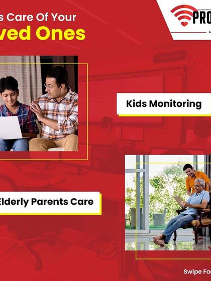 My system is designed to take care of your loved ones. We provide solutions for monitoring kids and ensuring elderly parents are safe, giving you peace of mind whether you are at work or away from home.
