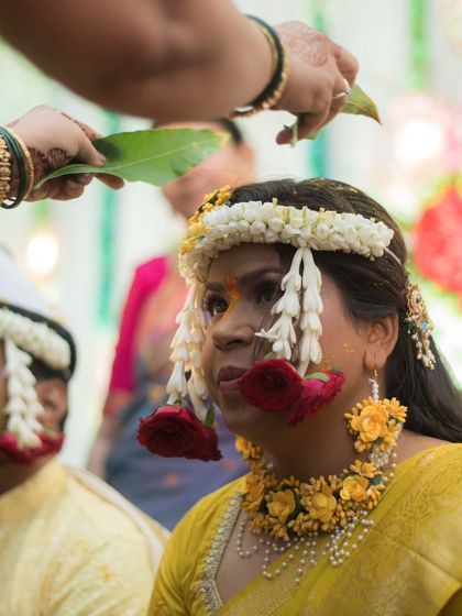 Vibrant Haldi Moments photo 11