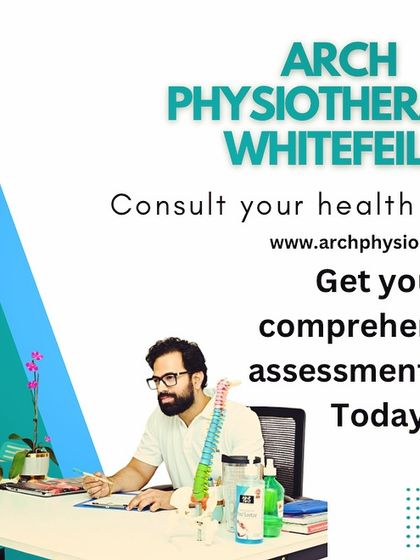 Your health deserves a comprehensive plan. This graphic highlights our commitment to performing a complete assessment on day one, ensuring your journey with Arch Physiotherapy is built on a solid foundation of understanding.