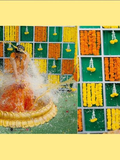 Rakshith Shetty - Wedding Photography Vibrant Celebrations: Haldi & Sangeet photo 16