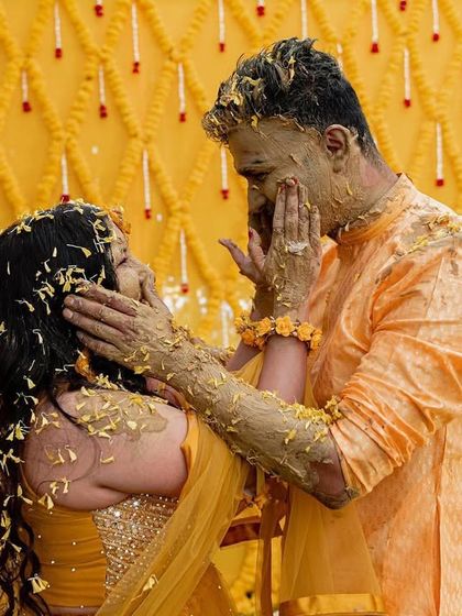 Flinters Management - Custom Wedding Design & Decor Vibrant Haldi Carnivals photo 53