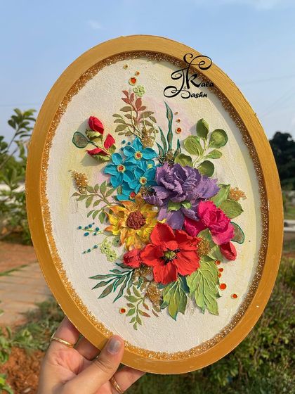 Jashn-e-Kala by Sakshi - Custom Russian Sculpture Decor Wall Art: Birds, Blooms & Whimsy photo 55