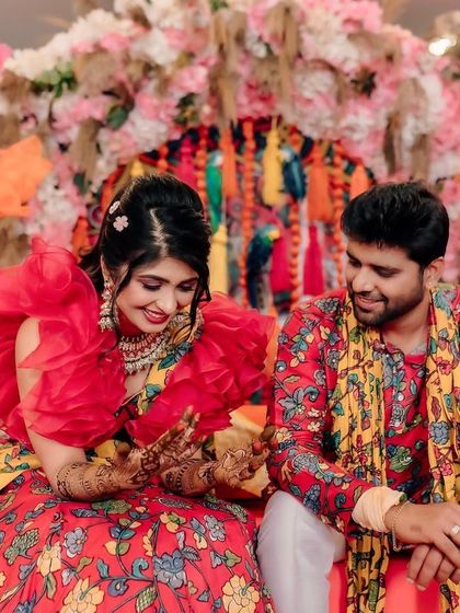 Events Factory - Wedding & Social Event Decor Vibrant Haldi & Mehendi Ceremonies photo 78