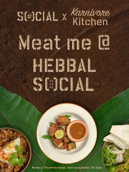 This poster from my collaboration with Hebbal SOCIAL captures the spirit of my pop-ups. It’s a special, limited-time event where I bring my unique, meat-heavy menu to a new neighbourhood.