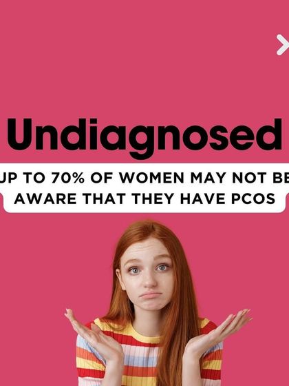 Fact: Up to 70% of women with PCOS may be undiagnosed. Its symptoms can be subtle or mistaken for other issues, making professional diagnosis crucial.