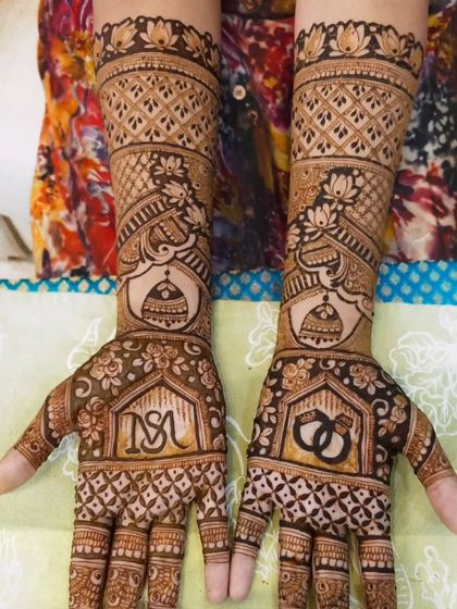 Mohak Mehendi - Professional Mehndi Artistry Personalized Storytelling Mehndi photo 18