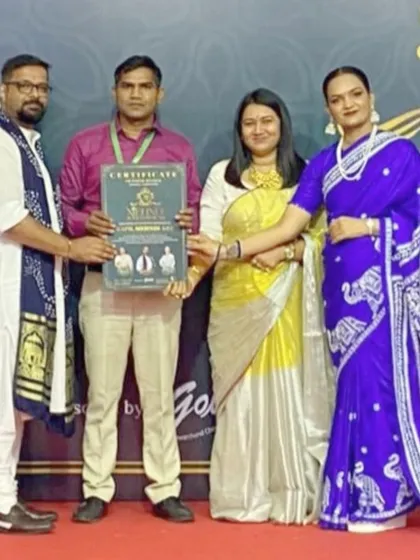 Another proud moment, receiving a certificate for my participation in a mehndi competition. My passion for this art drives me to always do my best.
