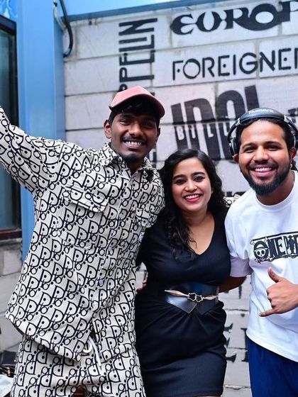 These shots capture me in my element, from different angles and at various events. Each one is a glimpse into my life as a music maker, focused on the craft and connecting with the crowd.