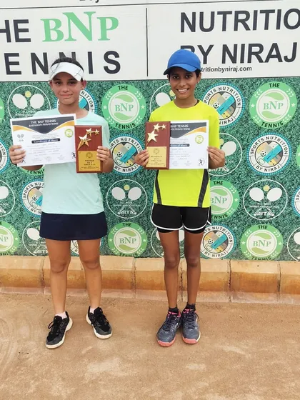 More winners from the BNP Nutrition AITA tournament. We are proud of their performance.