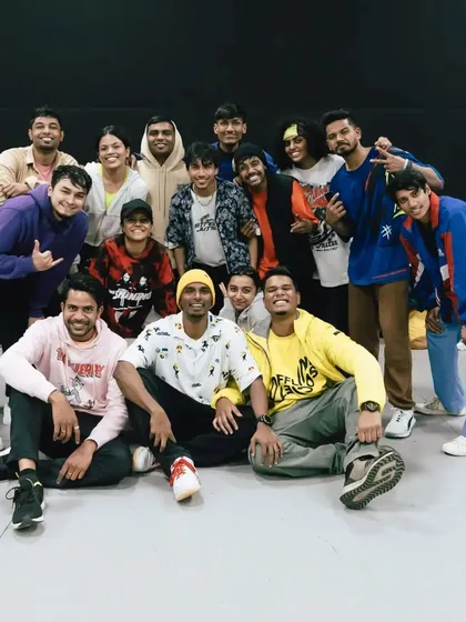 My tribe. The main leads in my story. So much talent and positive energy in one photo.